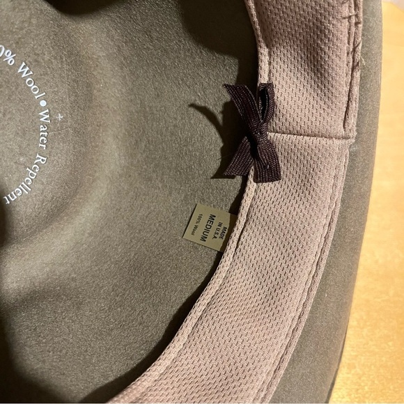 Stetson Men's M Santa Fe Crushable 100% Wool Hat Brown - Picture 12 of 12